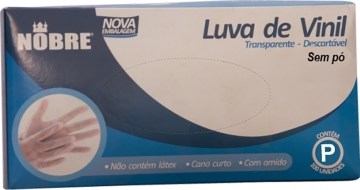 LUVA DE VINIL S/TALCO P C/100 - 929